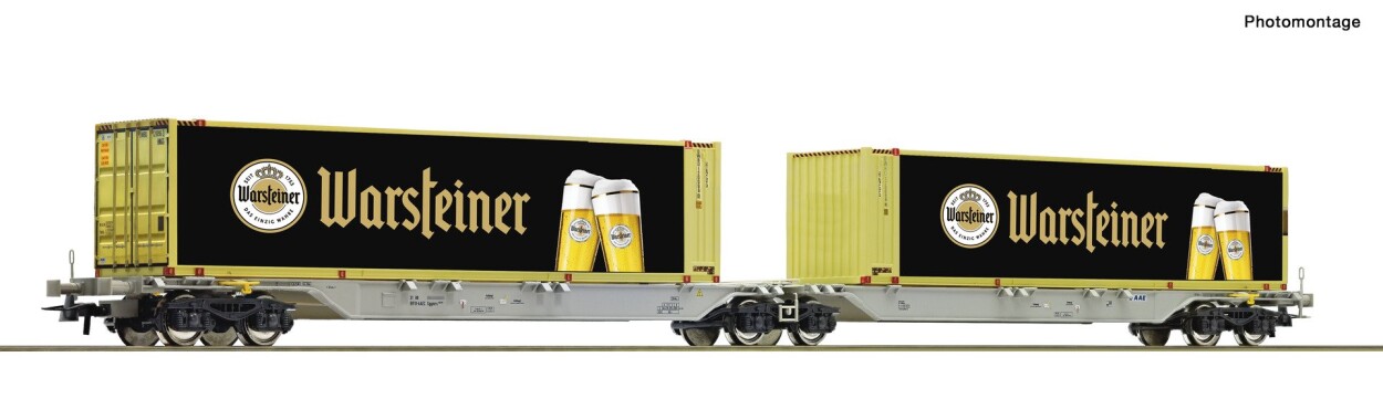 Roco 6600320 Container-Doppeltragwagen, Ep. VI