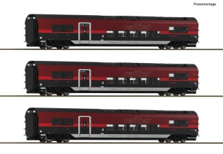 Roco 6210179 3-tlg. Set 2: Railjet der neuen Generation,...