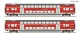 Roco 6200249 2-tlg. Set: Doppelstockwagen, DB-AG, Ep. VI