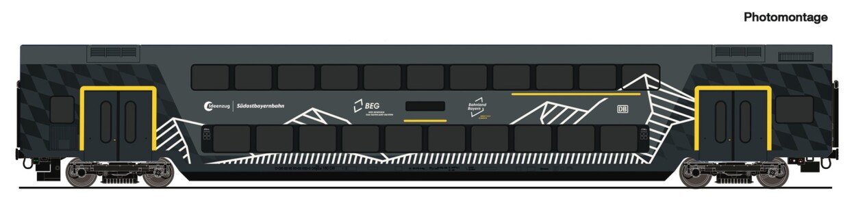 Roco 6200253 Doppelstockwagen „Ideenzug“, DB-AG, Ep. VI