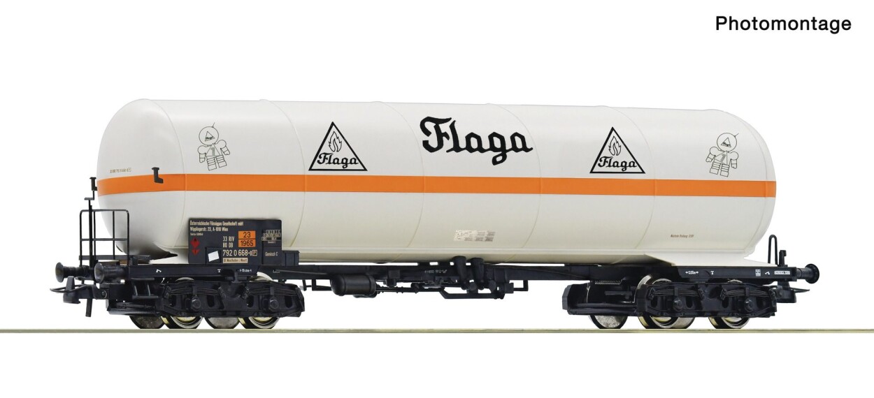 Roco 6600176 Druckgaskesselwagen, DB, Ep. IV