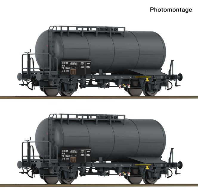 Roco 6600245 2-tlg. Set: Kesselwagen, DR, Ep. IV