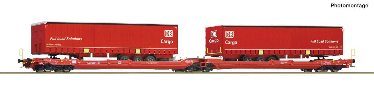Roco 6600168 Doppeltaschen-Gelenkwagen T3000e, DB-AG, Ep. VI