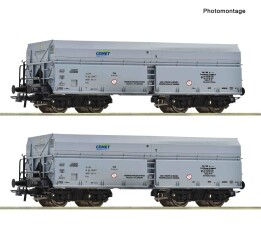 Roco 6600328 2-tlg. Set: Selbstentladewagen, PKP, Ep. V