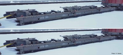 Roco 6640007 2-tlg. Set: Schmalspur-Rollwagen,...