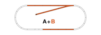 Roco 42020 Gleisset B ROCO-LINE m.Bett.p