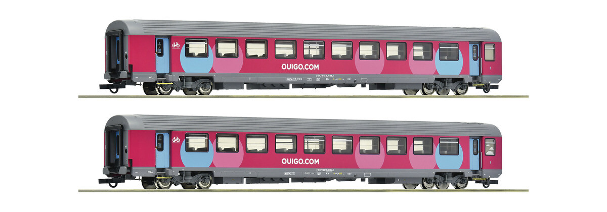 Roco 6200024 2er Set Corailwag. Ouigo #1