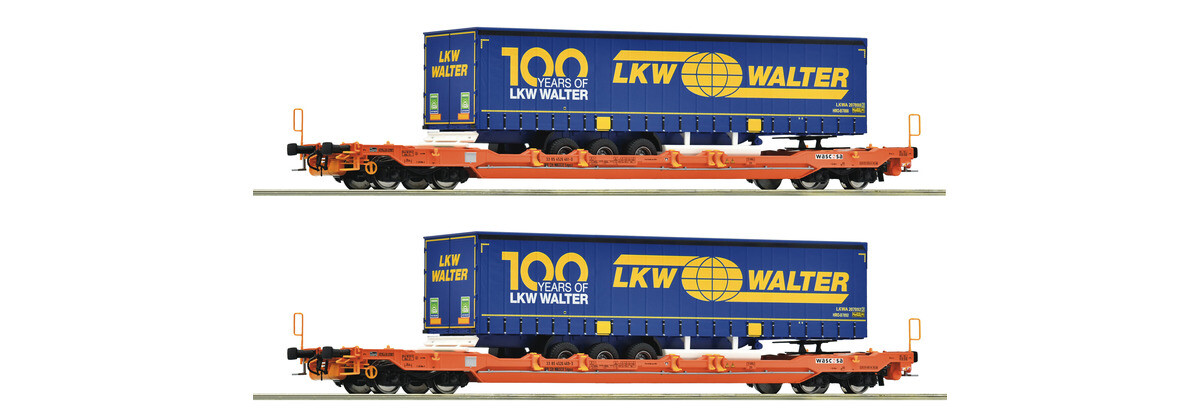 Roco 6600064 2er Set Taschenwg. T5 Wascosa