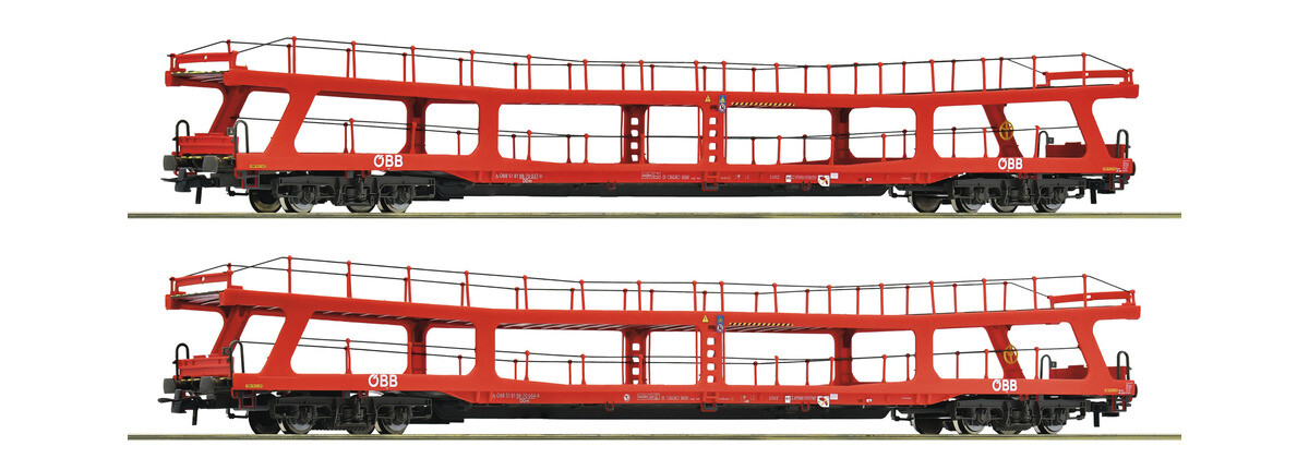Roco 6600105 2er Set Autotransportwag. OEB