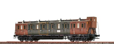 Brawa 45268 H0 Abteilwagen ABC4 K.P.E.V. Ep. I