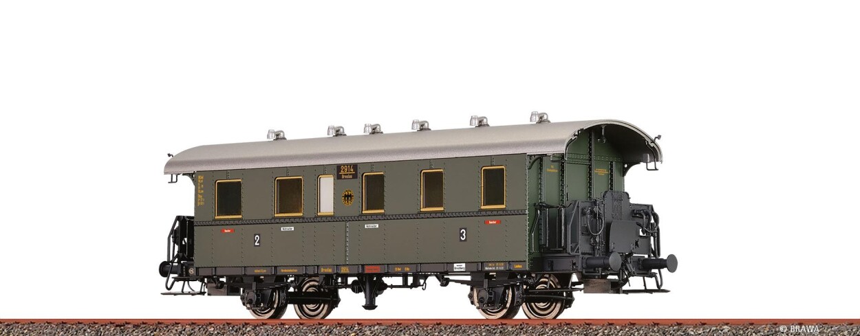 Brawa 45827 H0 Einheits-Nebenbahnwagen Bciel-24 DRG Ep. II