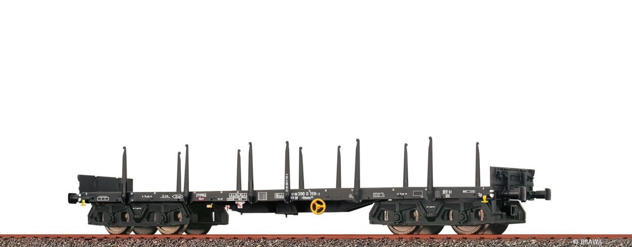 Brawa 47122 H0 Flachwagen Rmms663 DB Ep. IV