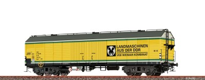 Brawa 50417 H0 Gedeckter G&uuml;terwagen Gags-v "VEB...