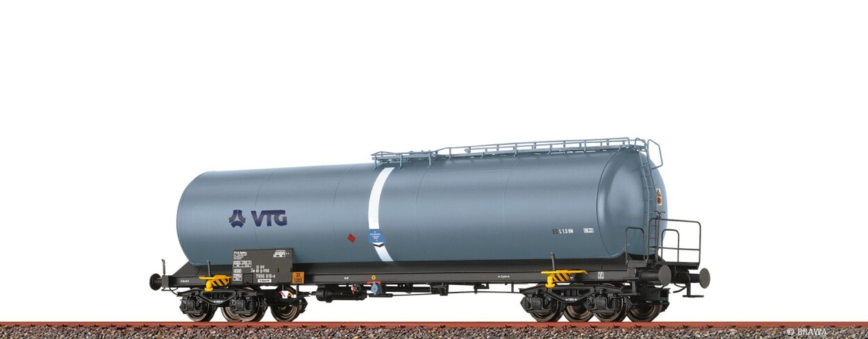 Brawa 51147 H0 Neubaukesselwagen 4-achsig Zas VTG Ep. VI