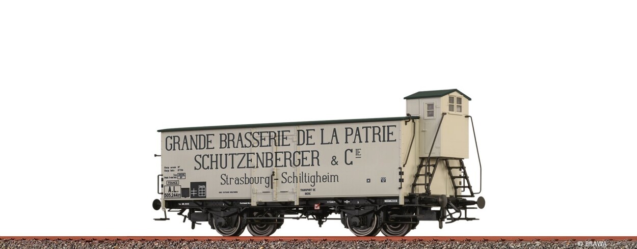 Brawa 51205 H0 Bierwagen "Brasserie Schutzenberger" A.L. Ep. I
