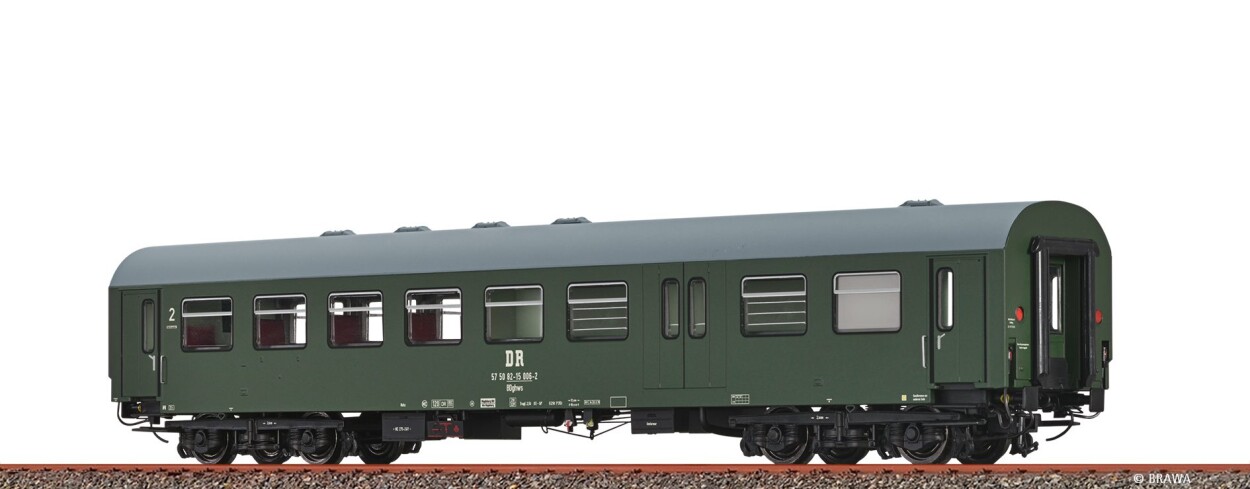 Brawa 51324 H0 Personenwagen Bghwe DR Ep. IV