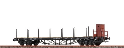 Brawa 51340 H0 Drehgestellflachwagen SSlm K.P.E.V. Ep. I