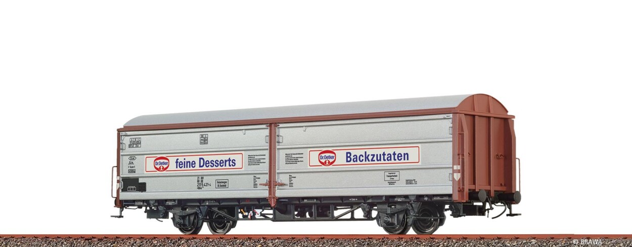 Brawa 51346 H0 Schiebewandwagen Hbis299 "Dr. Oetker" DB Ep. IV