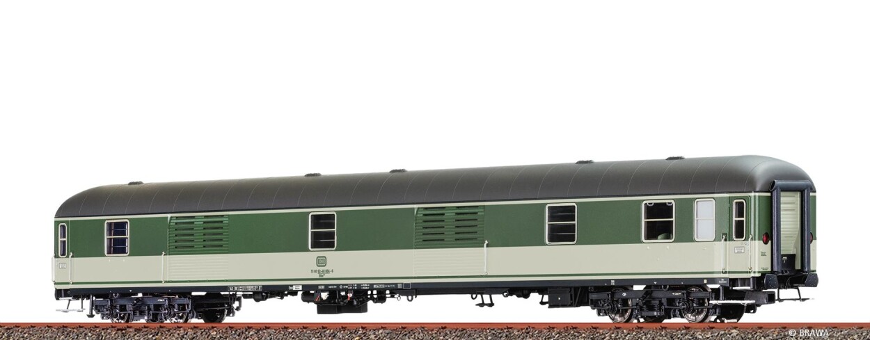 Brawa 58265 H0 Schnellzugwagen Düm902 DB Ep. IV, AC LED+