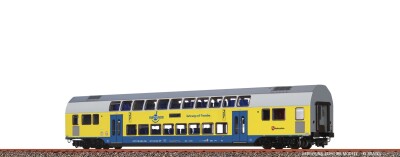 Brawa 64547 N Doppelstock-Mittelwagen 2. Kl. Metronom (RE...