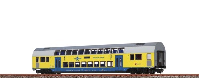 Brawa 64554 N Doppelstock-Mittelwagen 2. Kl. Metronom (RE...