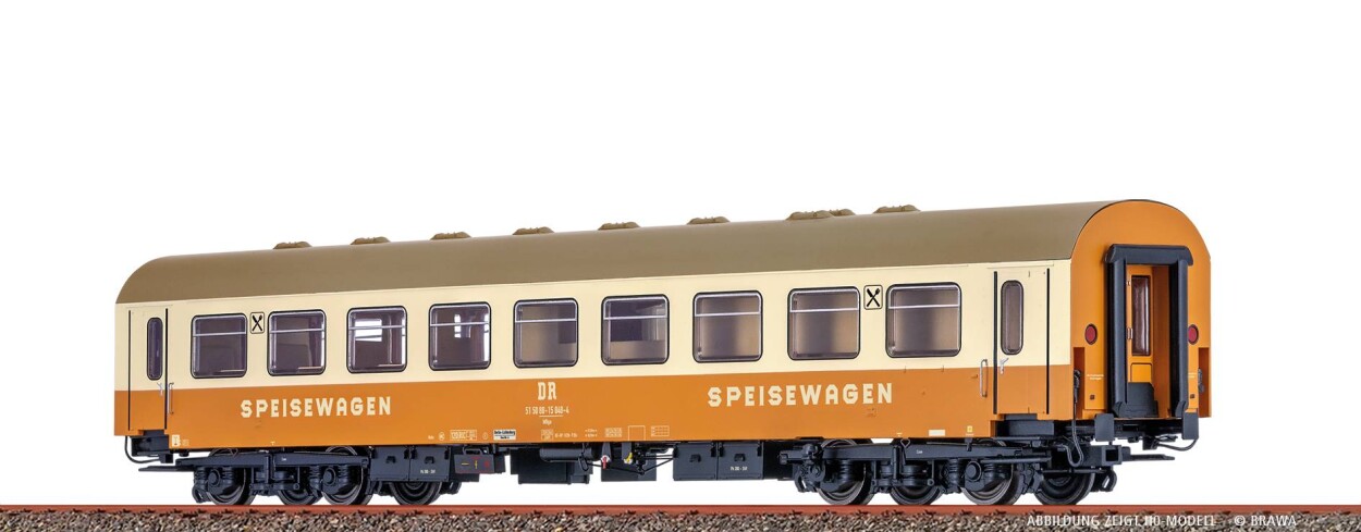 Brawa 65091 N Speisewagen WRge DR Ep. IV,