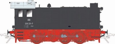 Lenz 40110-02 Diesellok BR236 231-7, DB, Ep.4