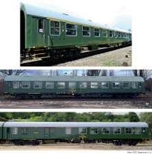 Tillig 01122 Personenwagenset &bdquo;Retro-Zug der KŽC...