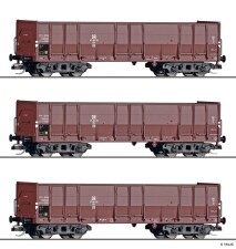 Tillig 01141 G&uuml;terwagenset der DR, bestehend aus...