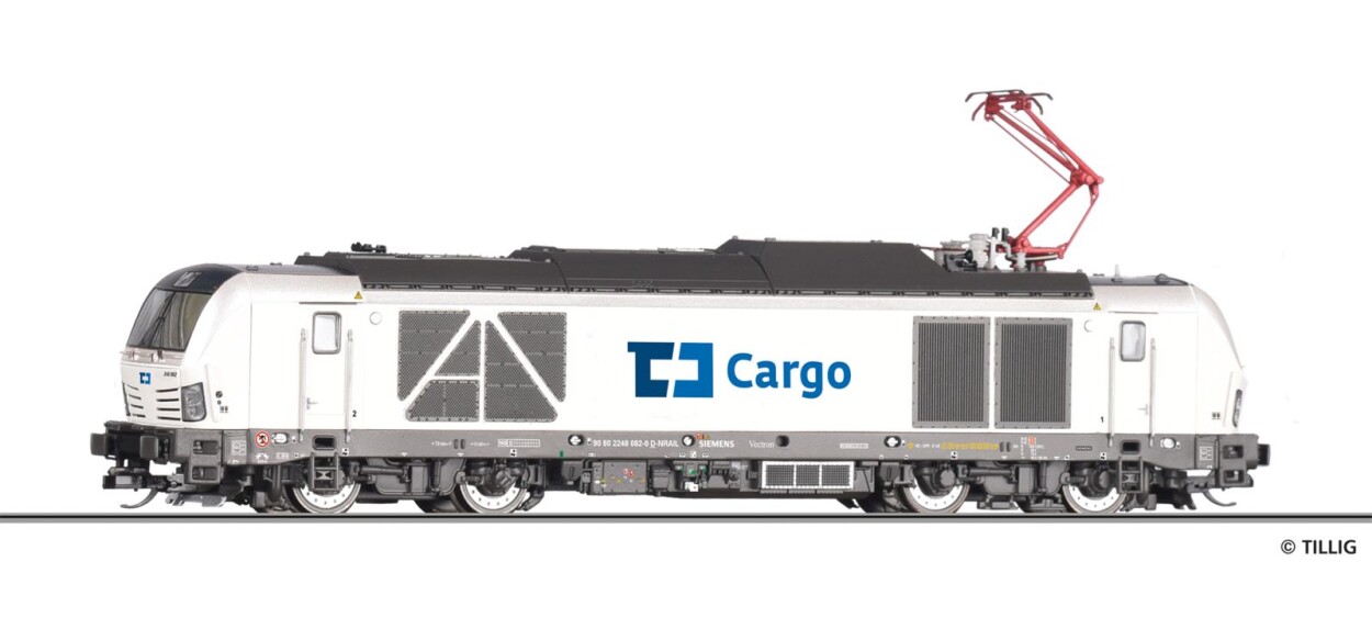 Tillig 04871 Zweikraftlokomotive 248 082 der CD Cargo, Ep. VI
