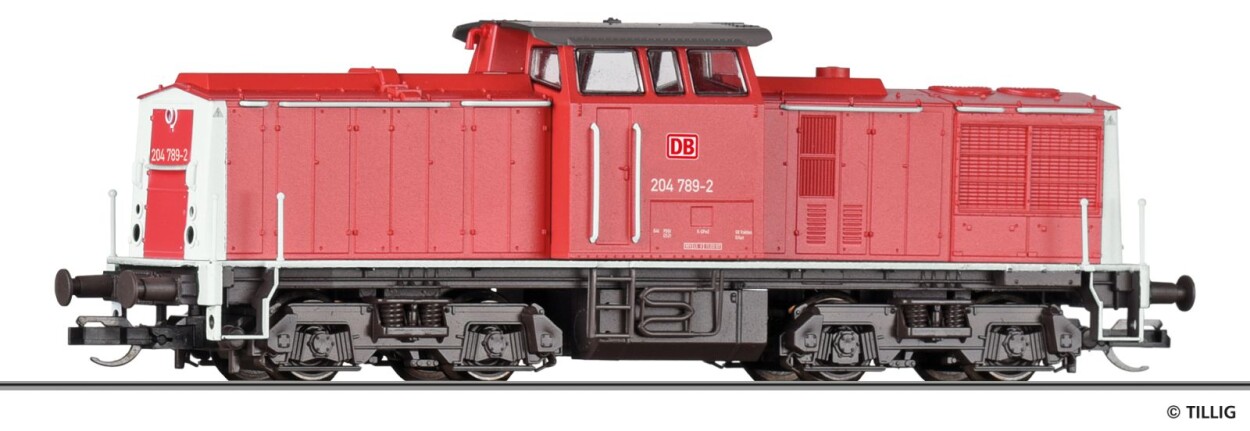 Tillig 05580 Diesellokomotive 204 789-2 der DB AG, Ep. V