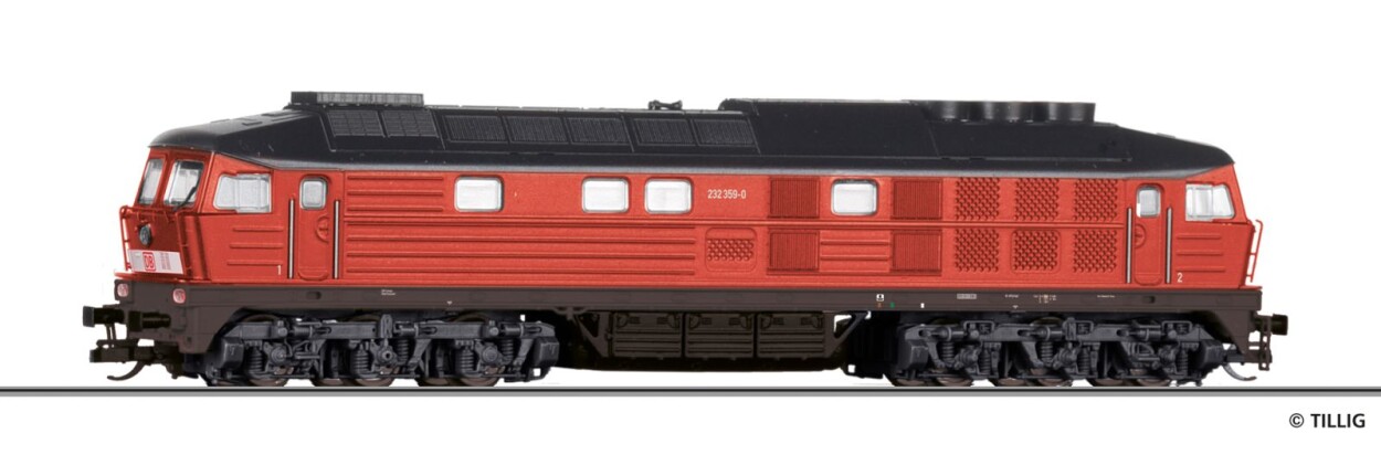 Tillig 05779 Diesellokomotive BR 232 der DB Cargo, Ep. V