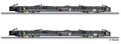 Tillig 05975 G&uuml;terwagenset der DR, bestehend aus...