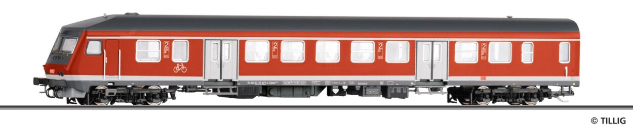 Tillig 12654 Steuerwagen 2. Klasse Bybdzf 482 der DB AG, Ep. V