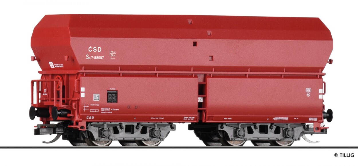 Tillig 15181 Selbstentladewagen Sa der CSD, Ep. III