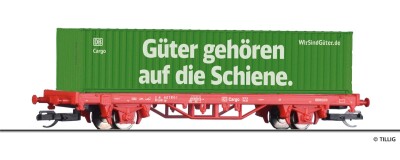 Tillig 17487 START-Containertragwagen Lgs der DB AG,...
