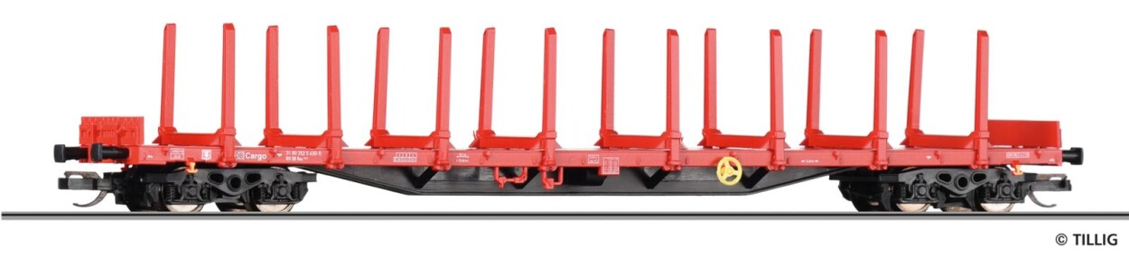 Tillig 18144 Rungenwagen Ros 643 der DB AG, Ep. VI