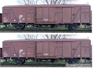 Tillig 70089 G&uuml;terwagenset der CSD, bestehend aus...