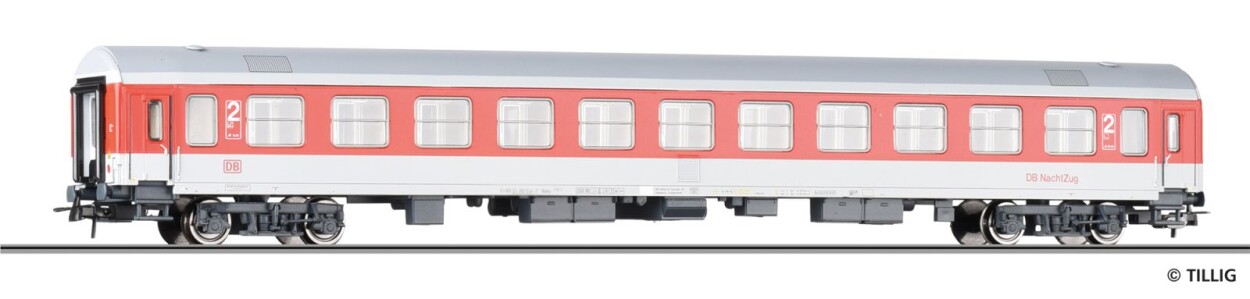 Tillig 75017 Reisezugwagen 2. Klasse Bomz 236.3, Bauart Halberstadt, der DB NachtZug, Ep. V