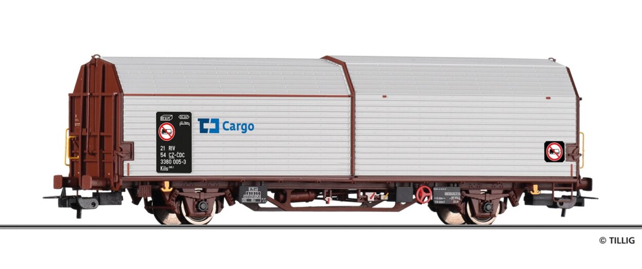 Tillig 77089 Haubenwagen Kils 245.1 der CD Cargo, Ep. VI