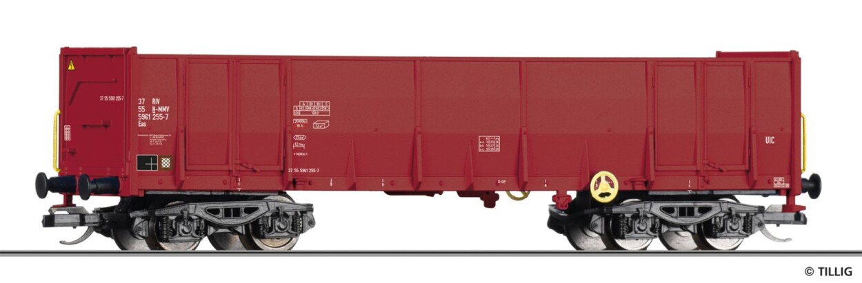 Tillig 95070 Offener Güterwagen Eas der Magyar Magánvasút Zrt., Ep. VI