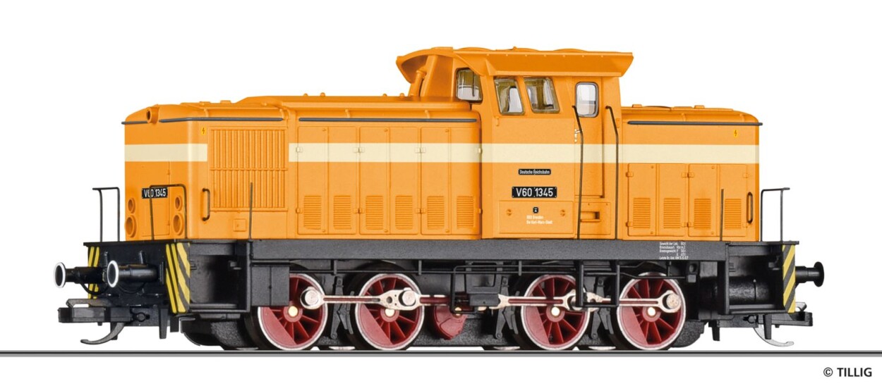 Tillig 96334 Diesellokomotive V 60 der DR, Ep. III