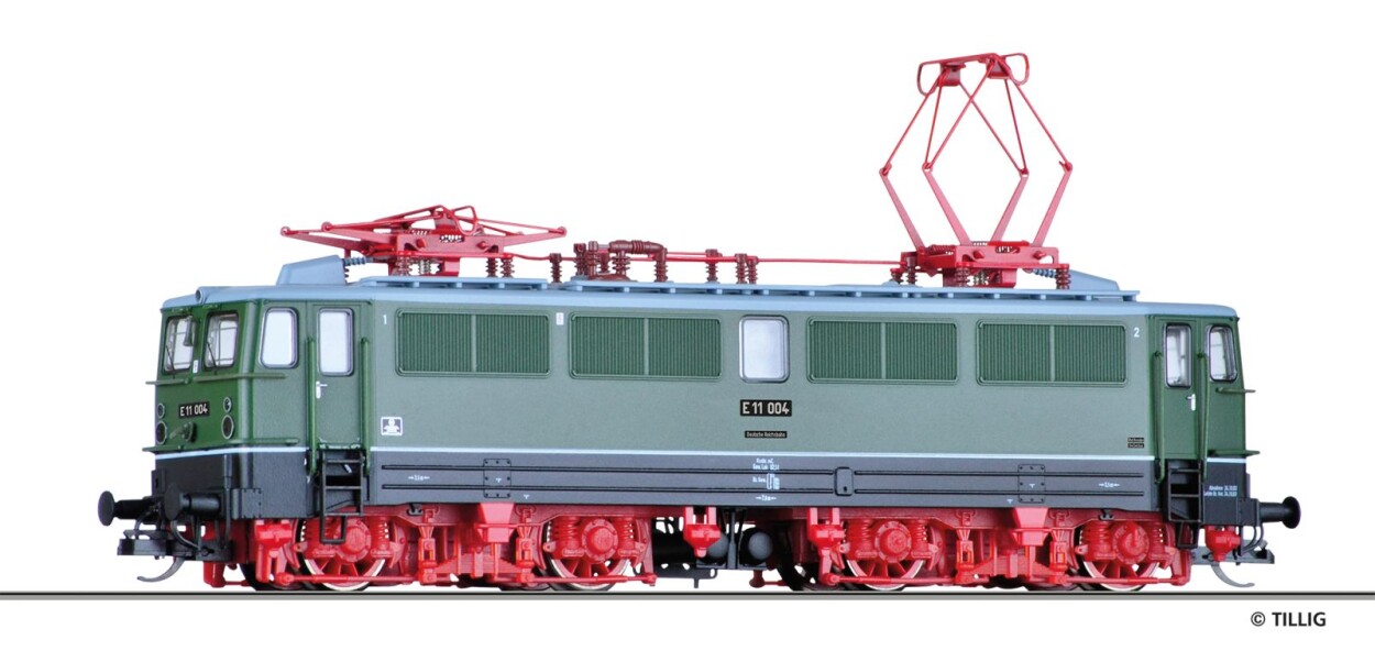 Tillig 502439 Elektrolokomotive E 11 der DR, Ep. III
