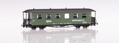 PMT 52465 Personenwagen, Fichtelbergbahn, Logo wei&szlig;