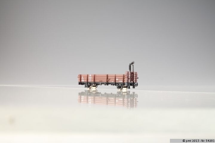 PMT 54281 Güterwagen, offen, DR, braun