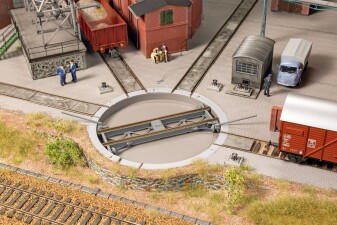 Auhagen 11481 Drehscheibe H0 2-Leiter-System