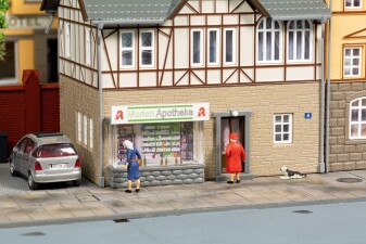 Auhagen 12354 Wohnh&auml;user Bahnhofstra&szlig;e 2/4