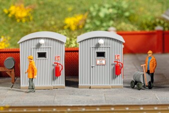 Auhagen 13359 Wellblechschuppen &Ouml;llager