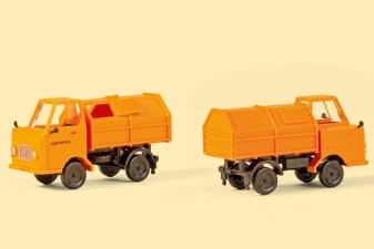 Auhagen 43677 Multicar M22 mit Abfallsammelbeh&auml;lter