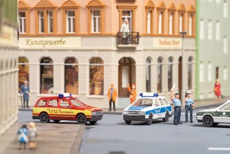 Auhagen 43691 PKW Kombi Einsatzfahrzeuge